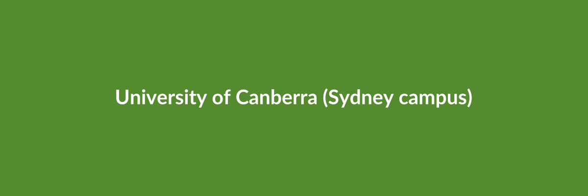 University of Canberra (Sydney campus)